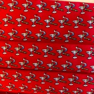 Vineyard Vines Cigar and Martini Glass Tuxedo Set